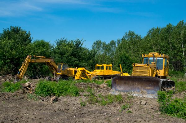 Bulldozer Clearing in Middleburg